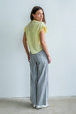 Kaytee Striped Top in Yellow