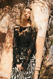 No Worries Crochet Top in Black FINAL SALE