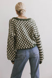Janey Cardigan in Olive FINAL SALE