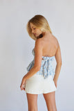 Raine Floral Smocked Tube Top