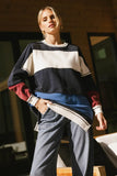 Play On Striped Crewneck FINAL SALE