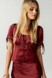 Hatton Lace Trim Blouse FINAL SALE
