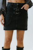 Laurel Denim Mini Skirt