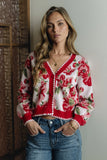 Nina Floral Cardigan