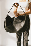 Toulouse Woven Tote in Black FINAL SALE