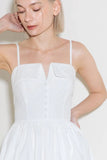 PURE ROMANCE MINI DRESS WHITE