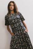 Serena Velvet Midi Dress FINAL SALE
