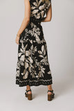 Tikki Abstract Maxi Skirt FINAL SALE