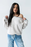 Kellie Contrast Sweater in Beige