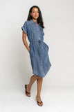 Sherry Denim Midi Dress