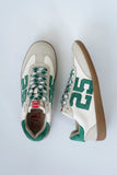 Kelly Retro Sneakers in Green White FINAL SALE