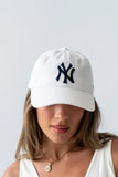 New York Yankees Baseball Cap in White