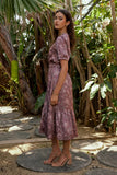Quinlan Floral Midi Dress FINAL SALE