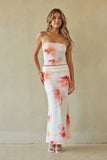 Anahi Floral Tube Top