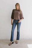 Nadine Blouse in Mauve FINAL SALE