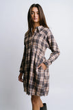Karrie Plaid Mini Dress FINAL SALE
