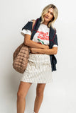 Baylor Striped Mini Skirt FINAL SALE