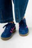 Gola Viper Leather Sneakers in Blue