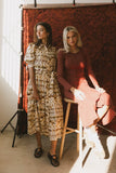 Tamara Abstract Midi Dress FINAL SALE