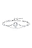 Sparkling Heart Bracelet