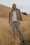 Roman Chore Jacket in Mauve FINAL SALE