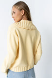 Tacie Knit Cardigan in Butter Yellow