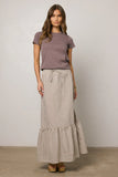 Willie Gingham Maxi Skirt FINAL SALE