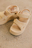 Seychelles Serenade Platform Sandals in Tan FINAL SALE