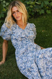 Kaylani Floral Midi Dress FINAL SALE