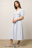 Romy Lace Trim Midi Dress FINAL SALE