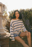 Kelsey Striped Sweater in Blue FINAL SALE