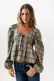 Smith Plaid Blouse FINAL SALE