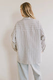 Sailor Striped Button Up FINAL SALE