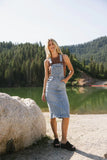 Anya Denim Overall Dress FINAL SALE
