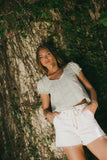 Laney Relaxed Blouse in Sage FINAL SALE