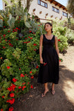 Barrett Midi Dress in Black FINAL SALE