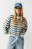 Josey Oversized Sweater in Blue FINAL SALE