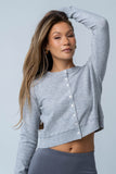 Christy Knit Sweater in Grey