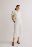 Millie Embroidered Midi Skirt FINAL SALE