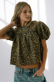 Trixie Leopard Blouse