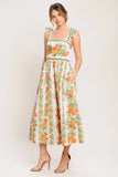 MARIGOLD BREEZE MIDI DRESS