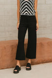 Sadie Wide Leg Pants in Black FINAL SALE