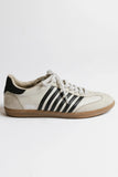 Stevie Striped Sneaker in Black FINAL SALE