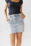Kyra Denim Mini Skirt