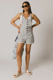 Syd Striped Overalls FINAL SALE
