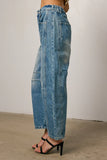 Lisette Barrel Jean in Medium Wash FINAL SALE