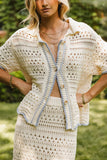 Joelle Crocheted Top FINAL SALE