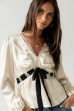 Margot Satin Blouse FINAL SALE