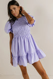 Akaiyah Smocked Mini Dress FINAL SALE