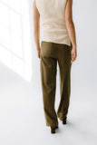 Lander Wide Leg Pants in Olive